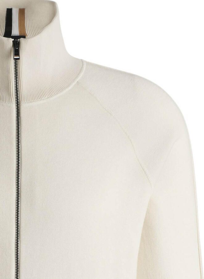 Boss Gebreid jack met tweewegsritssluiting model 'Domico'