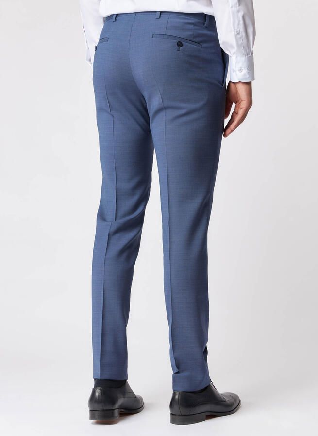 Roy Robson Regular fit pantalon met persplooien - Foto 3