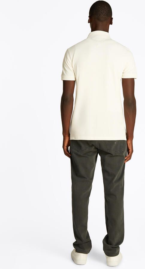 Tommy Hilfiger Poloshirt 1985 SLIM POLO met piquéstructuur en borduursel gemêleerd casual slim fit katoenmix polokraag - Foto 13