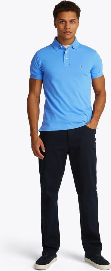 Tommy Hilfiger Poloshirt 1985 SLIM POLO hoogwaardige katoen-piqué kwaliteit - Foto 4