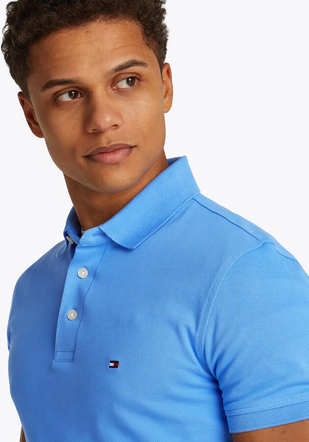 Tommy Hilfiger Poloshirt 1985 SLIM POLO hoogwaardige katoen-piqué kwaliteit