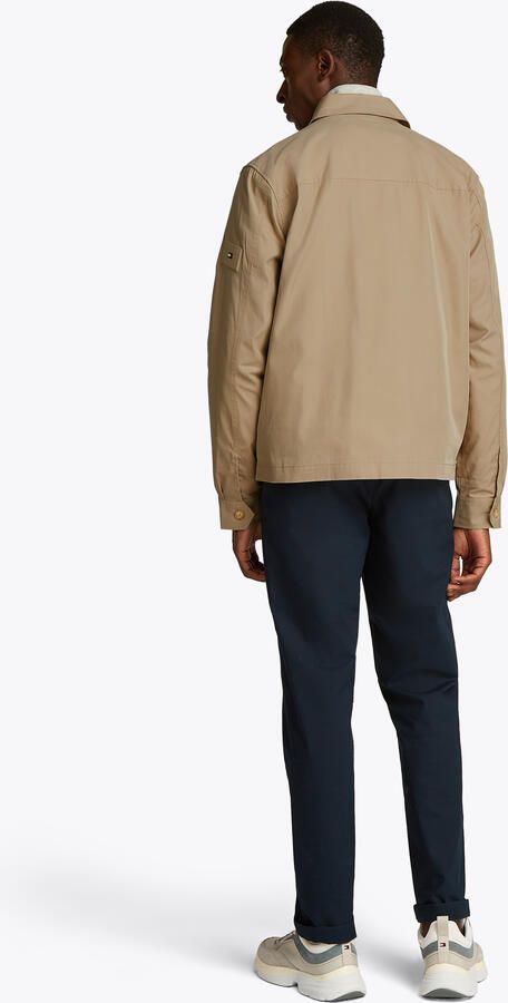 Tommy Hilfiger regular overshirt beige - Foto 6
