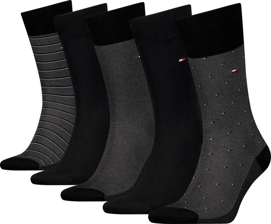 Tommy Hilfiger Sokken TH MEN SOCK 5P GIFTBOX BIRDEYE (set 5 paar) - Foto 3
