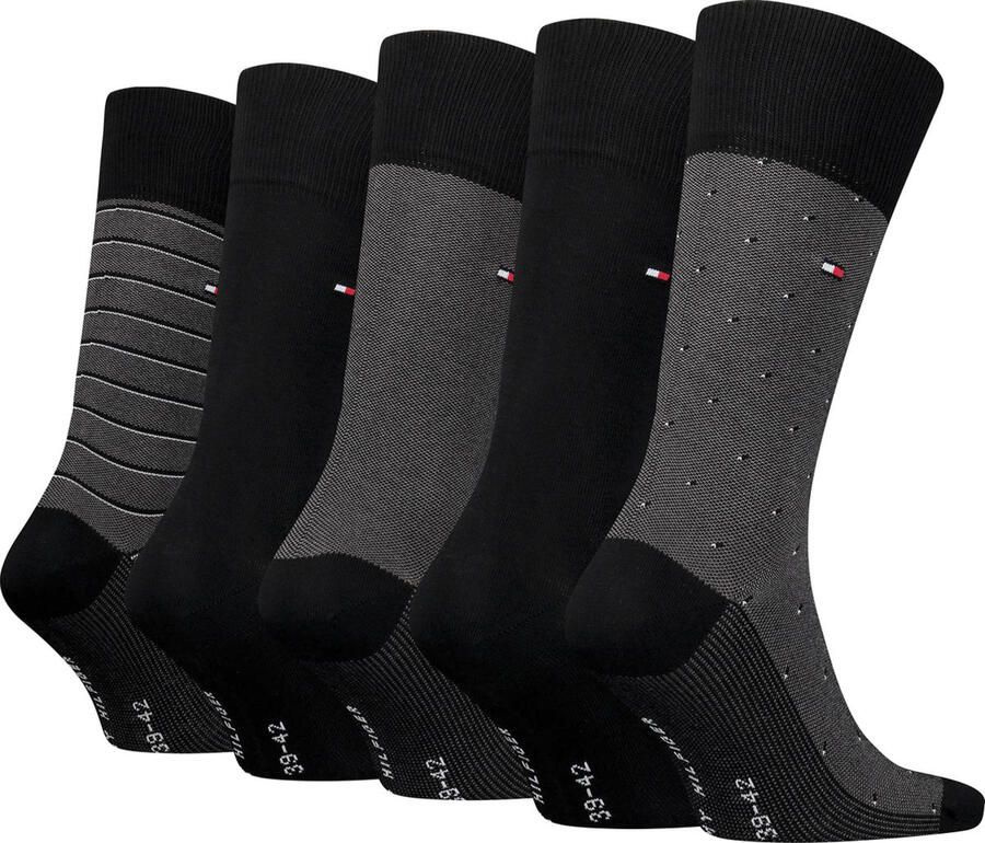 Tommy Hilfiger Sokken TH MEN SOCK 5P GIFTBOX BIRDEYE (set 5 paar)