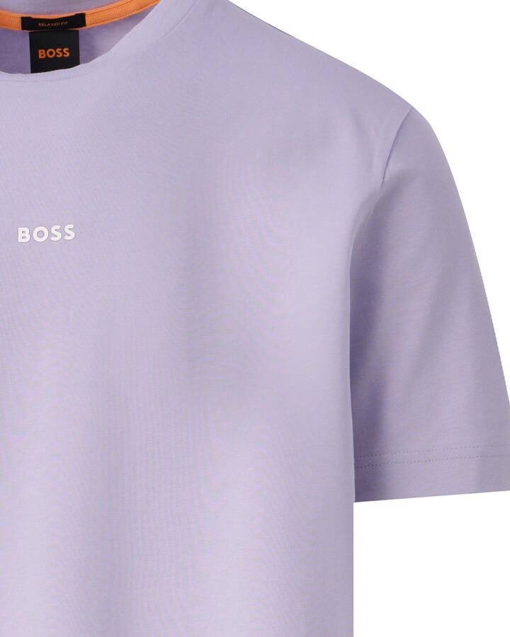 BOSS ORANGE Heren Polo's & T-shirts Tchup 10242929 01 Lila