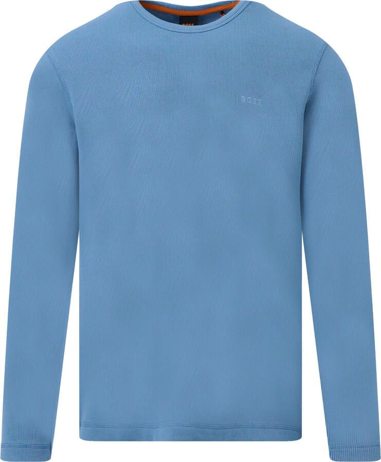 Boss Orange Shirt met lange mouwen Tempesto met boss borduurwerk