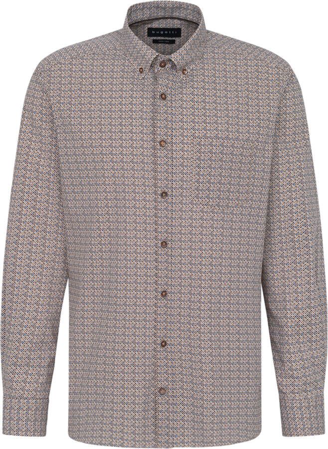 Bugatti Overhemd met lange mouwen met moderne pasvorm - Foto 4