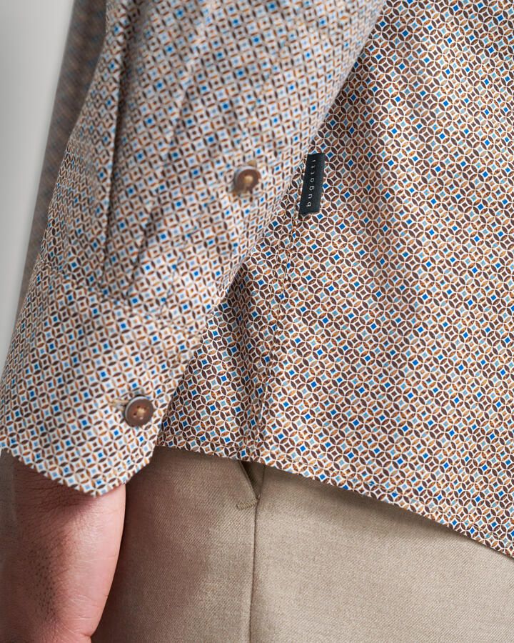 Bugatti Overhemd met lange mouwen met moderne pasvorm - Foto 3