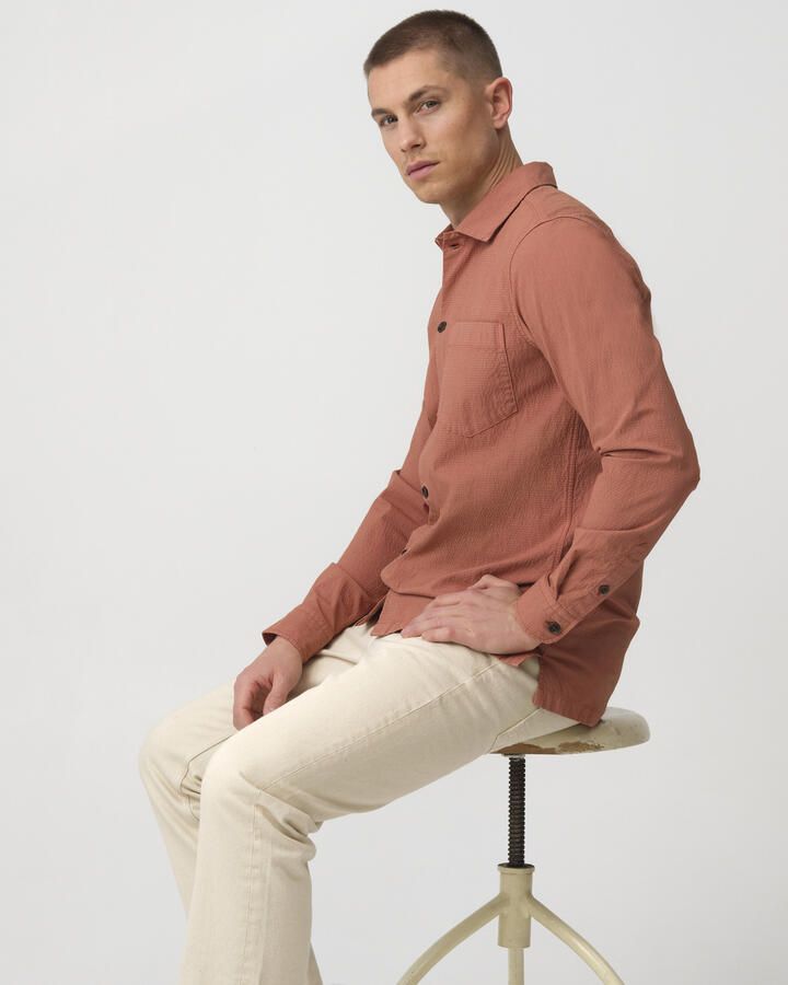Genti J.C. RAGS Ash Casual Heren Overhemd LM - Foto 4