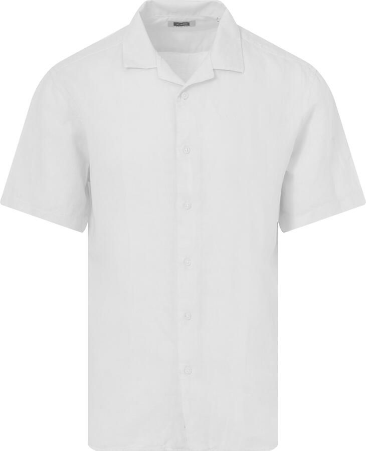 J.C. Rags regular fit overhemd Elvis met logo wit - Foto 2