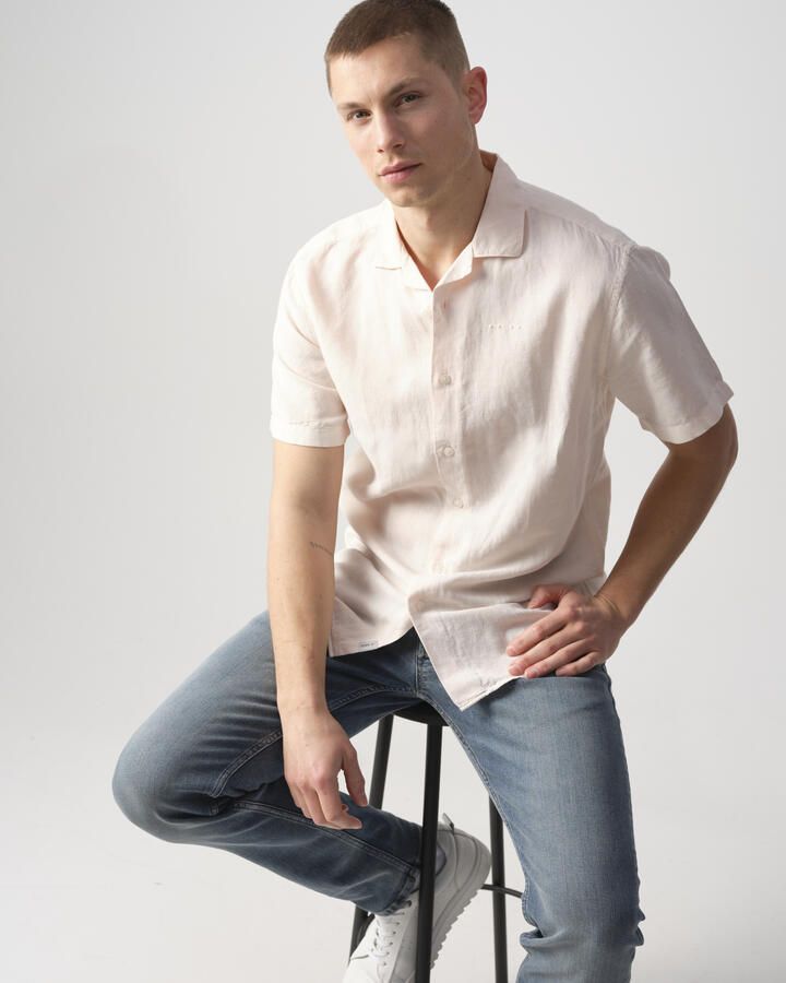 J.C. Rags regular fit overhemd Elvis pink salt - Foto 2