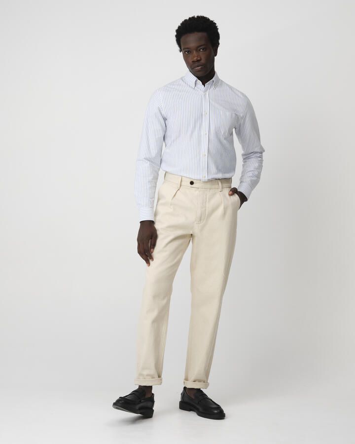 JC RAGS Heren Broeken Pantalon Raheel Ecru - Foto 6