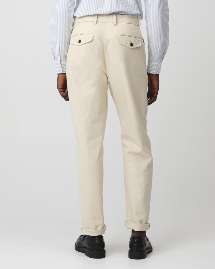 JC RAGS Heren Broeken Pantalon Raheel Ecru - Foto 8
