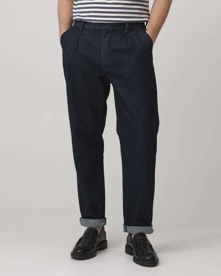 JC RAGS Heren Broeken Pantalon Raheel Donkerblauw - Foto 8