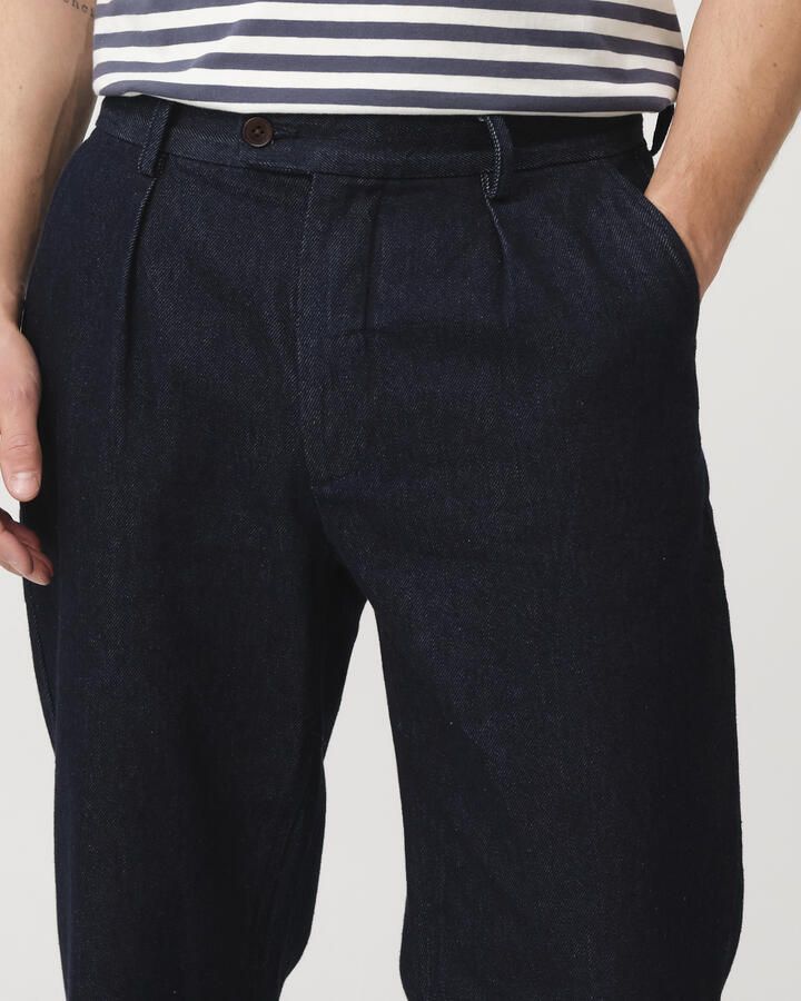 JC RAGS Heren Broeken Pantalon Raheel Donkerblauw - Foto 5