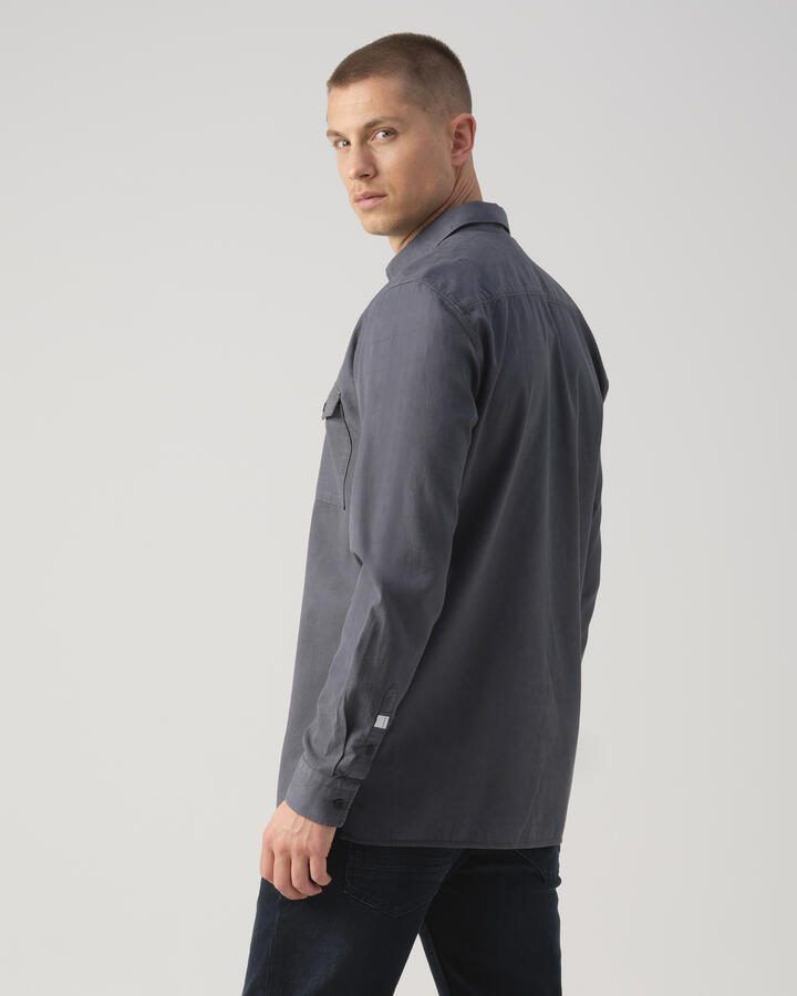 J.C. Rags regular fit overhemd RHILEY ombre blue - Foto 4