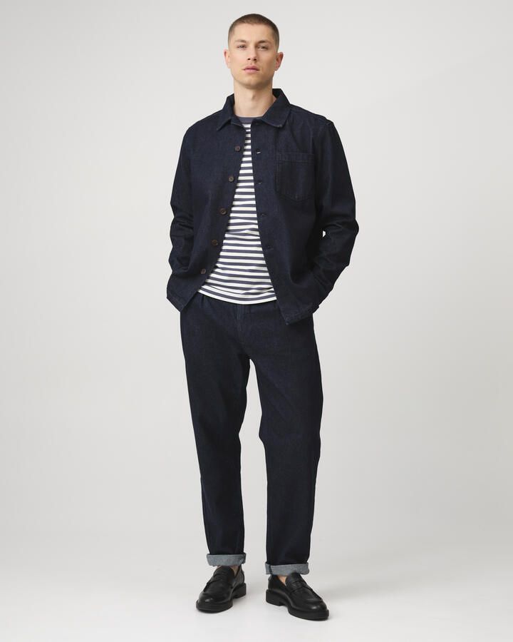 JC RAGS Heren Overshirts Overshirt Roux Donkerblauw - Foto 8