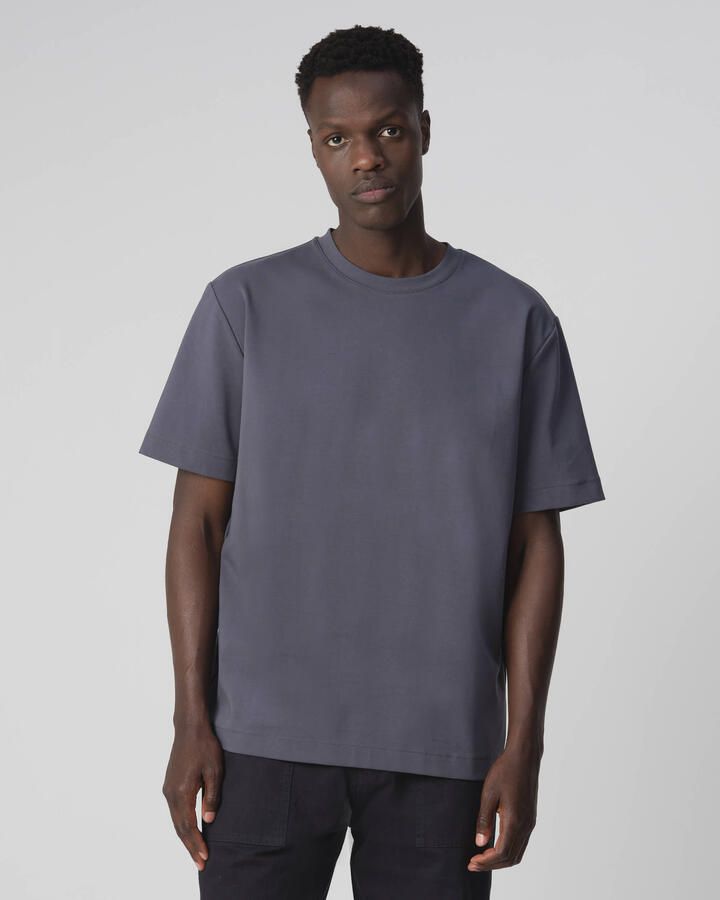 JC RAGS J.C. Rags Heren Polo's & T-shirts Ruben T-shirt Km Donkergrijs - Foto 5