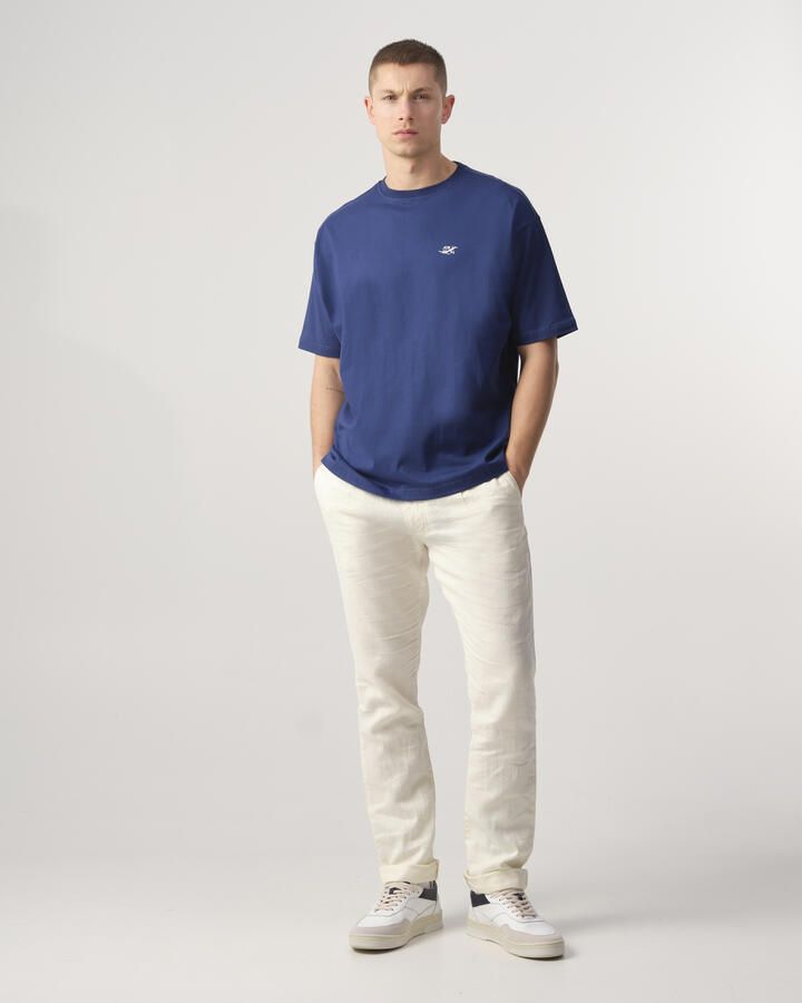 J.C. Rags T-shirt Thomas met backprint blue depths - Foto 3