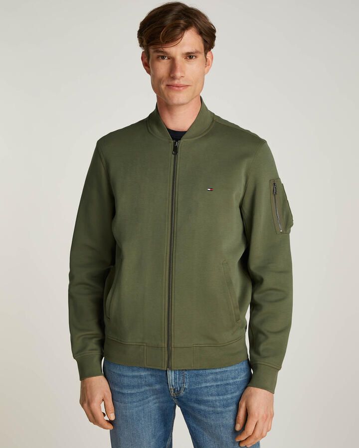 Tommy Hilfiger Sweatjack met ritssluiting - Foto 3