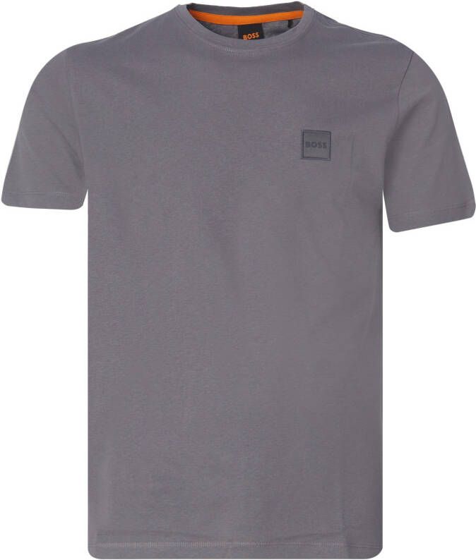 Hugo Boss Grijze T-shirt met korte mouwen Gray Heren