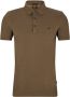 Boss Orange Slim fit poloshirt met labelpatch model 'Passenger' - Thumbnail 1