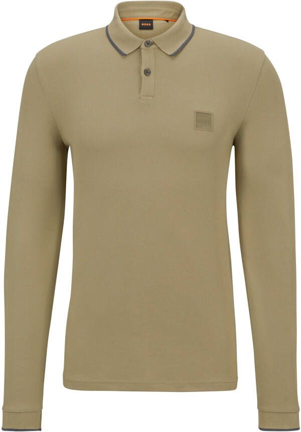 BOSS Casual Boss Passertiplong Heren Polo LM