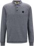 Hugo Boss polo slim fit donkerblauw geprint katoen - Thumbnail 2