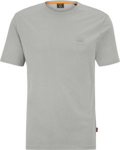 BOSS regular fit T-shirt Tales medium grey