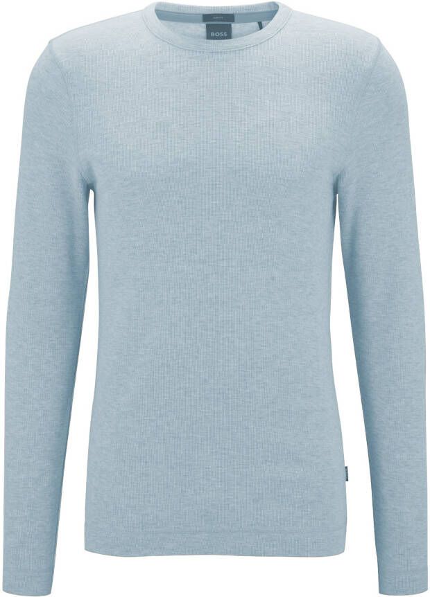 Boss Orange Gebreide pullover met ronde hals model 'TEMPEST'