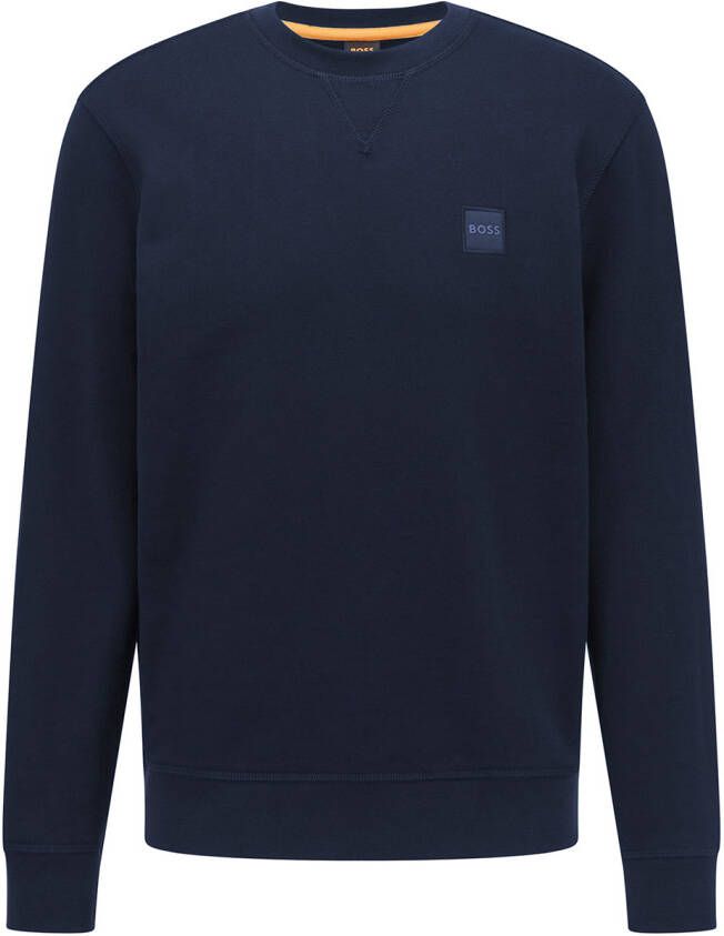 Boss Orange Sweatshirt met logopatch model 'WESTART' - Foto 3