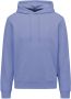 Hugo Boss hoodie sweater lichtblauw effen 100% katoen - Thumbnail 3
