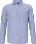 J.C. Rags gestreept regular fit overhemd Jayden Stripe dark blue streep - Thumbnail 1