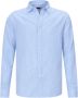 J.C. Rags gestreept regular fit overhemd Jayden Stripe lichtblauw streep - Thumbnail 1