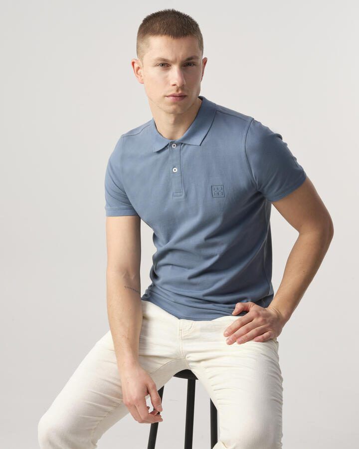 J.C. Rags polo Chase met logo bluefin - Foto 2