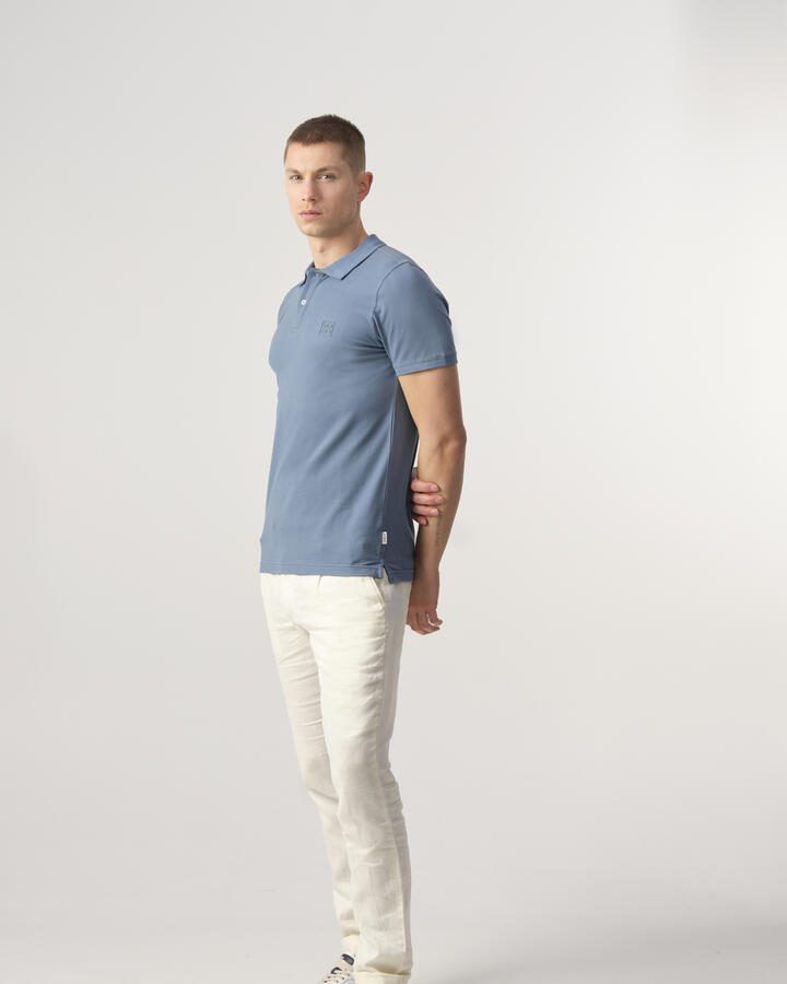 J.C. Rags polo Chase met logo bluefin - Foto 4