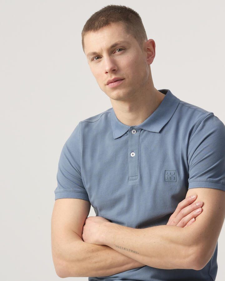 J.C. Rags polo Chase met logo bluefin - Foto 5