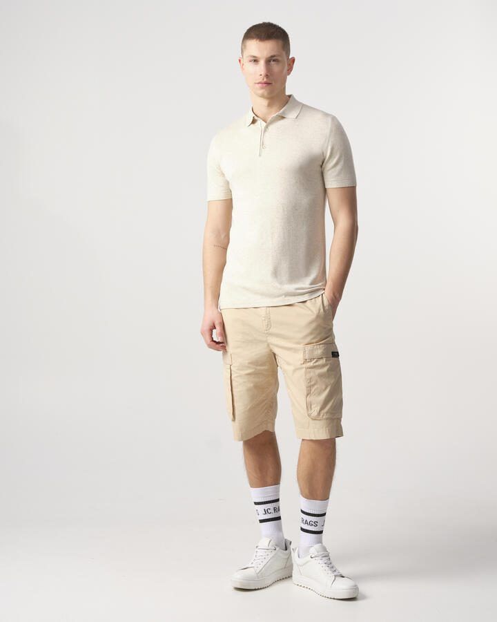 J.C. Rags gemêleerde regular fit polo safari - Foto 3