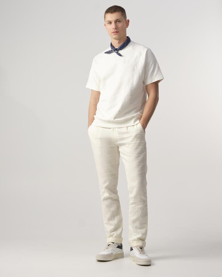 J.C. Rags regular fit chino Jaap coconut milk - Foto 2