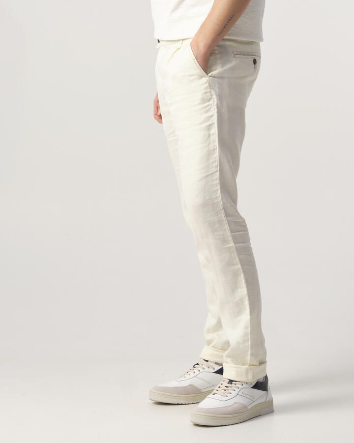 J.C. Rags regular fit chino Jaap coconut milk - Foto 3
