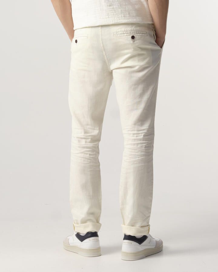 J.C. Rags regular fit chino Jaap coconut milk - Foto 4