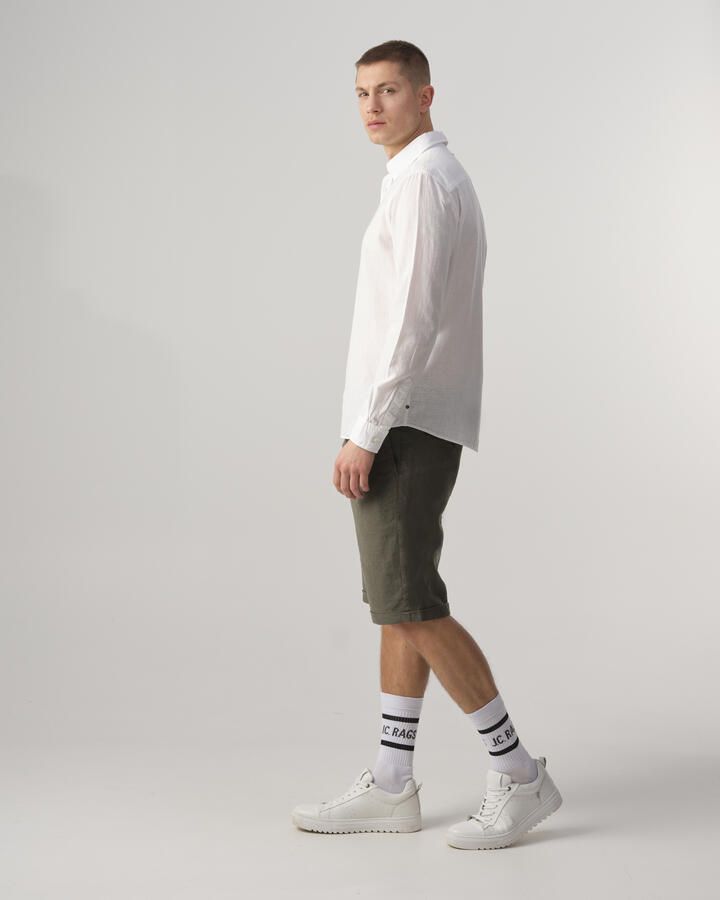 J.C. Rags regular fit short Jaap burned green - Foto 4