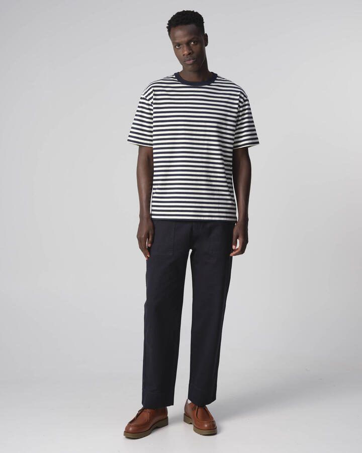 J.C. Rags gestreept regular fit T-shirt Johnny sky captain - Foto 4