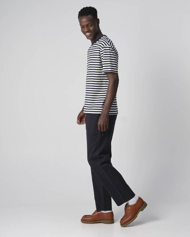 J.C. Rags gestreept regular fit T-shirt Johnny sky captain - Foto 5