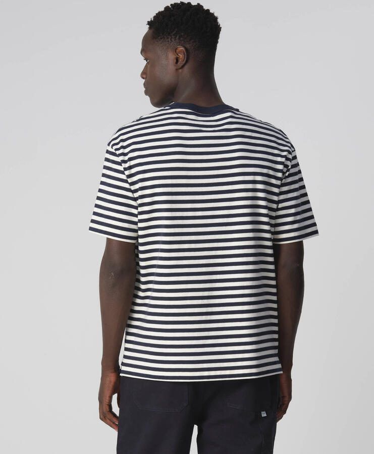 J.C. Rags gestreept regular fit T-shirt Johnny sky captain - Foto 3
