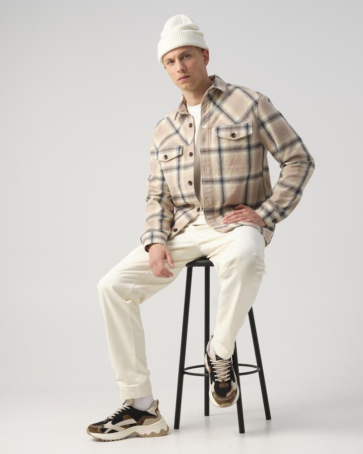 J.C. Rags regular fit chino RAHEEL coconut milk - Foto 2
