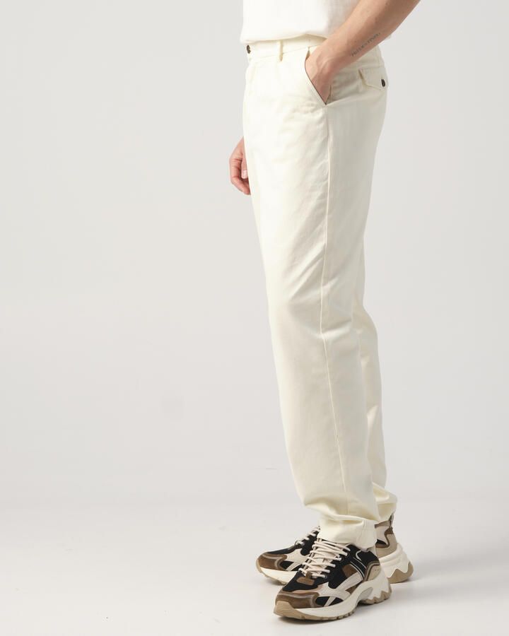J.C. Rags regular fit chino RAHEEL coconut milk - Foto 4