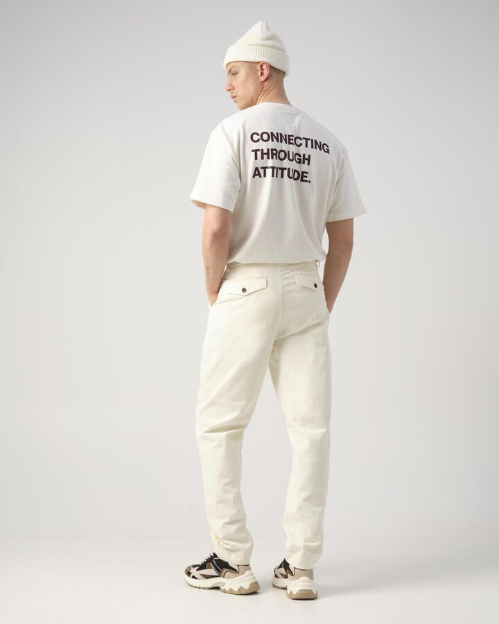 J.C. Rags regular fit chino RAHEEL coconut milk - Foto 5