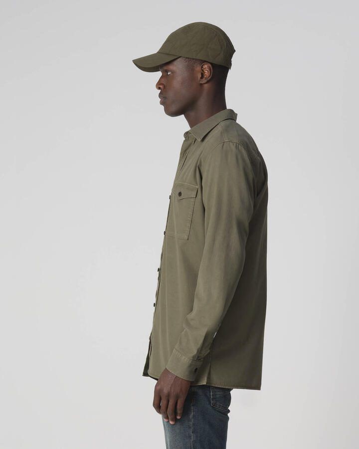J.C. Rags regular fit overhemd RHILEY olive night - Foto 3