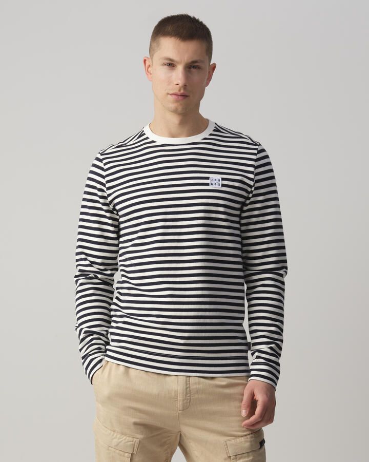 J.C. Rags gestreepte longsleeve Ricky sky captain